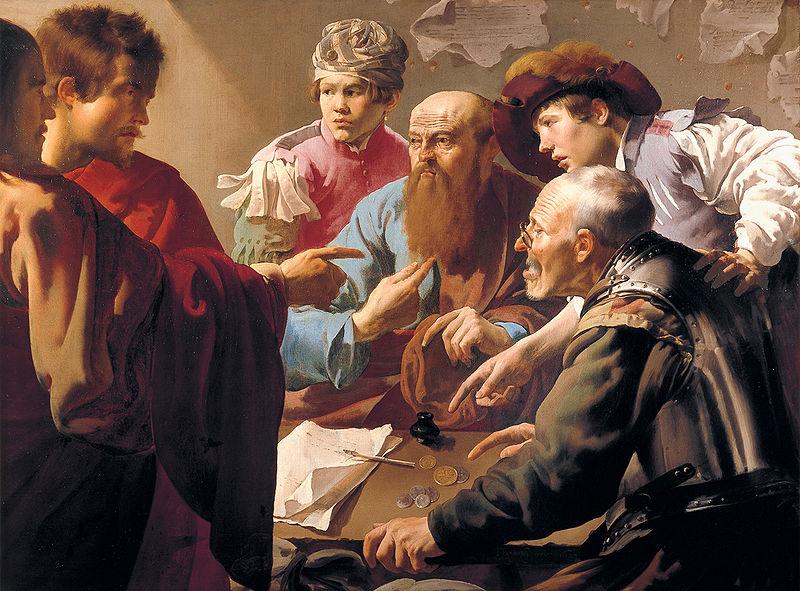 Hendrick ter Brugghen The Calling of St. Matthew